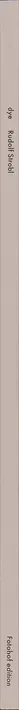 Book spine: Rudolf Strobl - dye