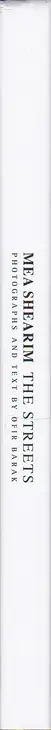 Book spine: Ofir Barak - Mea shearim