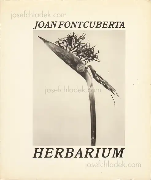 Cover of Joan Fontcuberta - Herbarium