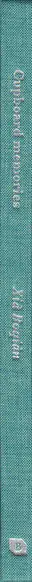 Book spine: Xia Boqian - Cupboard memories