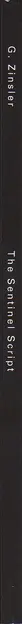Book spine: Georg Zinsler - The Sentinel Script