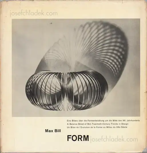 Cover of Max Bill - Form