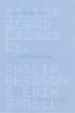 Cover of Philip Persson - As the group passes by