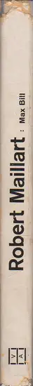Book spine: Max Bill - Robert Maillart