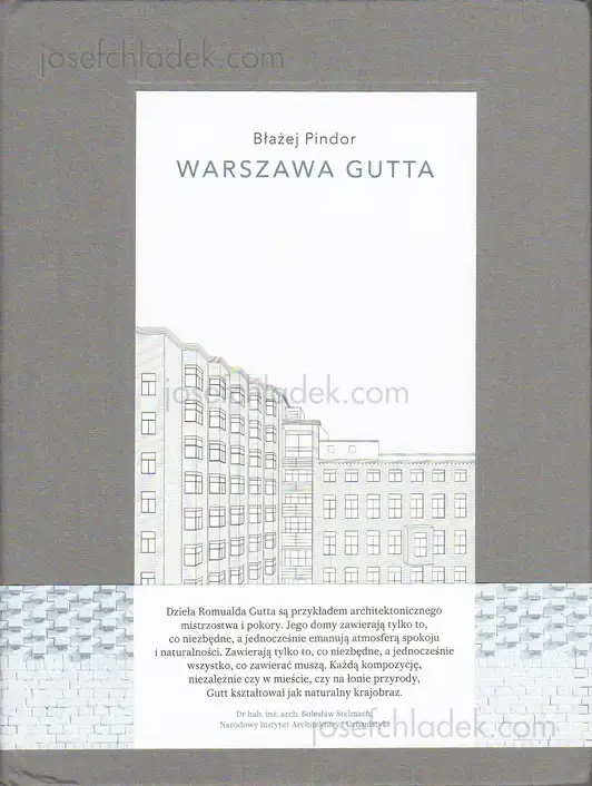 Cover of Błażej Pindor - Warszawa Gutta / Romuald Guttʼs Warsaw