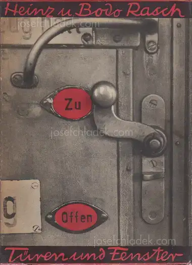 Cover of Heinz und Bodo Rasch - Zu - offen. Türen und Fenster.