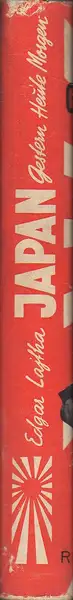Book spine: Edgar Lajtha - Japan. Gestern, heute, morgen.