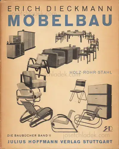 Cover of Erich Dieckmann - Möbelbau in Holz, Rohr Und Stahl