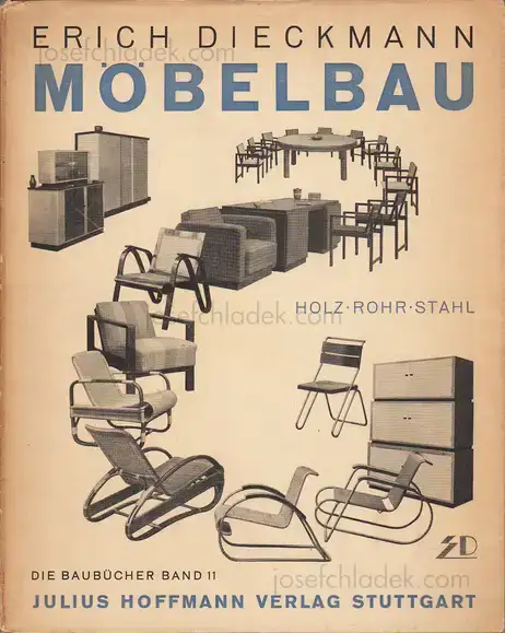 Cover of Erich Dieckmann - Möbelbau in Holz, Rohr Und Stahl