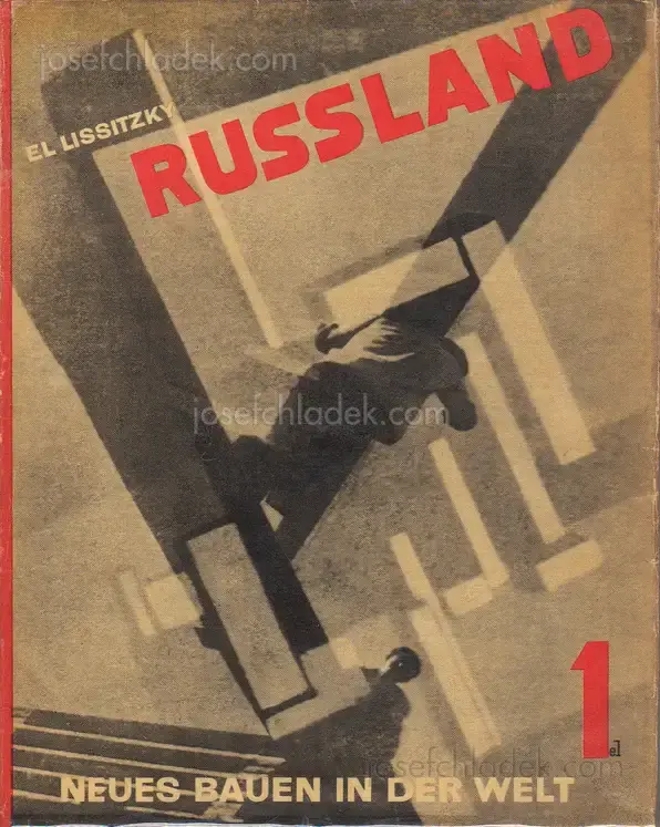 Cover of El Lissitzky - Russland. Die Rekonstruktion der Architektur in der Sowjetunion