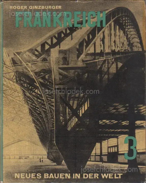 Cover of Roger Ginsburger - Frankreich. Die Entwicklung der neuen Ideen nach Konstruktion und Form
