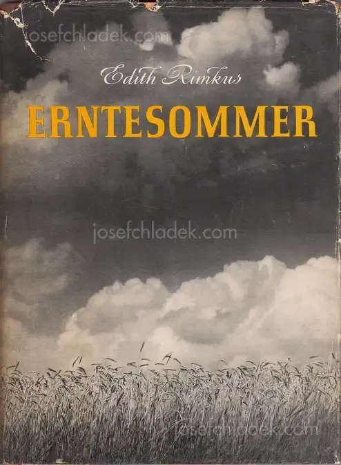 Cover of Edith Rimkus - Erntesommer. Mit der Kamera auf einem Volksgut.