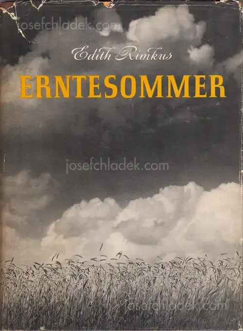 Cover of Edith Rimkus - Erntesommer. Mit der Kamera auf einem Volksgut.