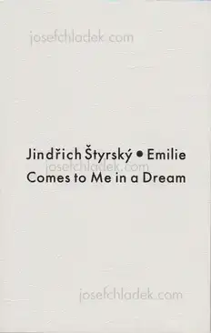 Cover of Jindřich Štyrský - Emilie Comes to me in a Dream