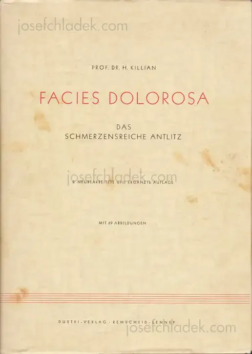 Cover of Hans Killian - Facies Dolorosa. Das schmerzreiche Antlitz