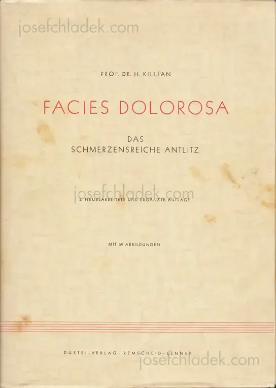 Cover of Hans Killian - Facies Dolorosa. Das schmerzreiche Antlitz