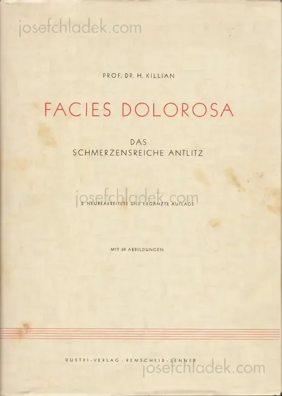 Cover of Hans Killian - Facies Dolorosa. Das schmerzreiche Antlitz