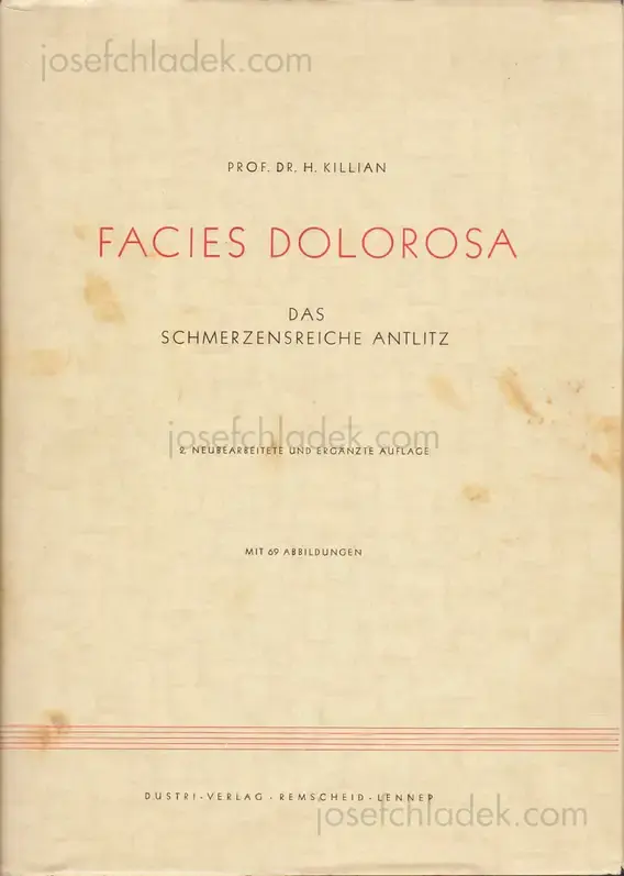 Cover of Hans Killian - Facies Dolorosa. Das schmerzreiche Antlitz