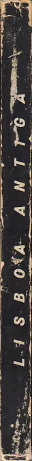 Book spine: Mascarenhas Barreto and Carlos Branco - Lisboa Antiga