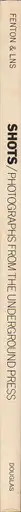 Book spine: David Fenton  - Shots - Photographs from the underground press