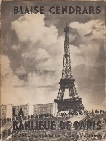 Cover of Robert Doisneau and Blaise Cendrars - La banlieue de Paris