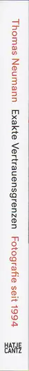 Book spine: Thomas Neumann - Exakte Vertrauensgrenzen / Exact Confidence Limits