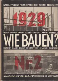 Heinz und Bodo Rasch - Wie bauen? 1929 Nr. 2