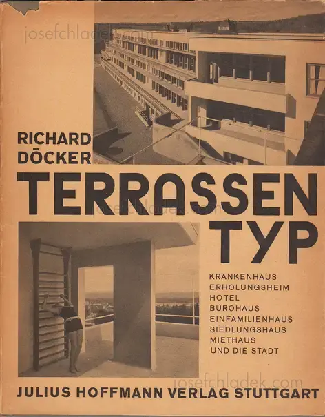 Cover of Richard Döcker - Terrassentyp "Krankenhaus, Erholungsheim, Hotel, Bürohaus, Einfamilienhaus, Siedlungshaus, Miethaus und die Stadt."