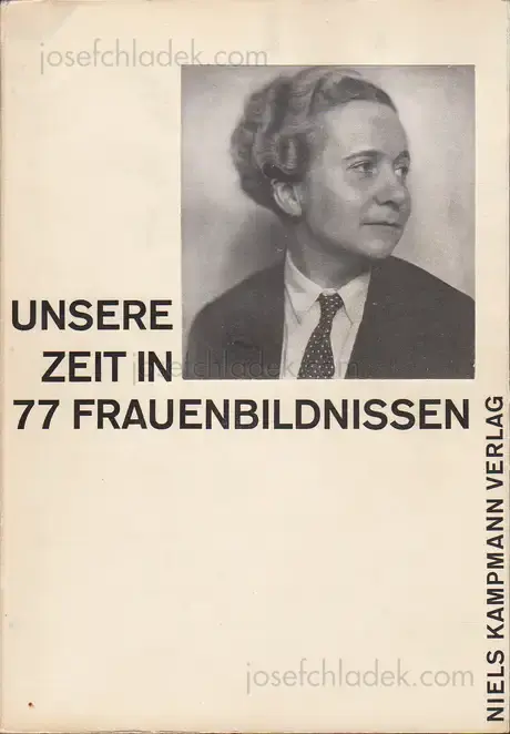 Cover of Unsere Zeit in 77 Frauenbildnissen