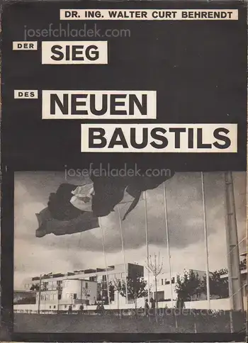 Cover of Walter Curt Behrendt - Der Sieg des neuen Baustils