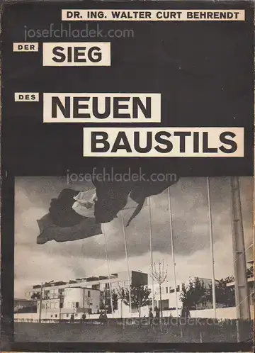 Cover of Walter Curt Behrendt - Der Sieg des neuen Baustils