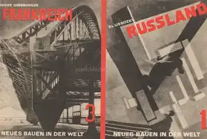 El Lissitzky - Neues Bauen in der Welt - Russland, Amerika, Frankreich - Book photo 1