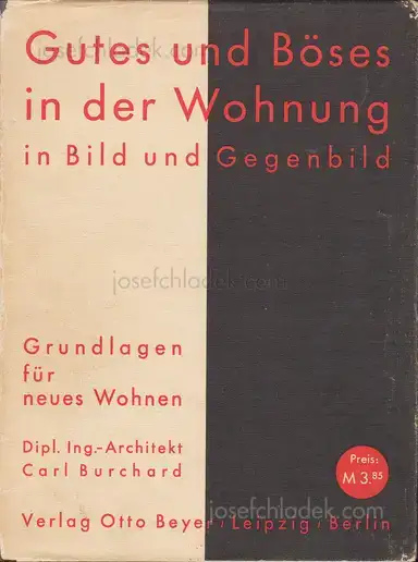 Carl Burchard - Gutes und Böses in der Wohnung in Bild und Gegenbild Carl Burchard - Gutes und Böses in der Wohnung in Bild und Gegenbild