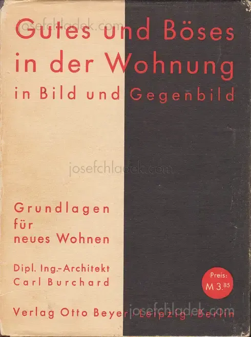 Cover of Carl Burchard - Gutes und Böses in der Wohnung in Bild und Gegenbild