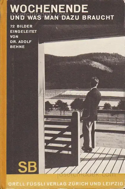 Cover of Adolf Behne - Wochenende – und was man dazu braucht