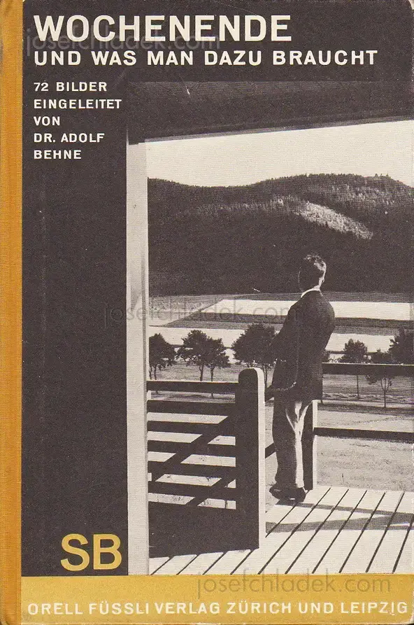 Cover of Adolf Behne - Wochenende – und was man dazu braucht