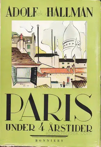 Cover of Adolf Hallman - Paris under 4 årstider (Germaine Krull)