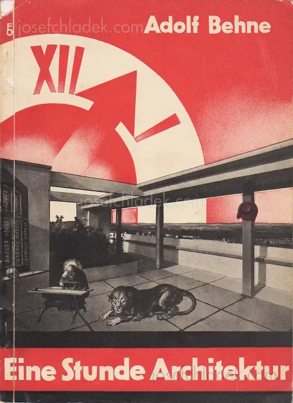 Cover of Adolf Behne - Eine Stunde Architektur