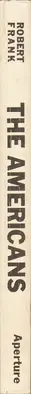 Book spine: Robert Frank - The Americans (fourth American edition)