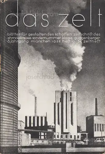 Cover of Das Zelt (Ed. Max Guggenberger - 1932, Heft 10)