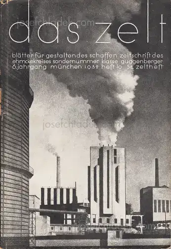Cover of Das Zelt (Ed. Max Guggenberger - 1932, Heft 10)