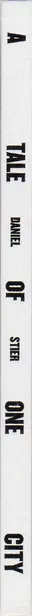 Book spine: Daniel Stier - A tale of one city