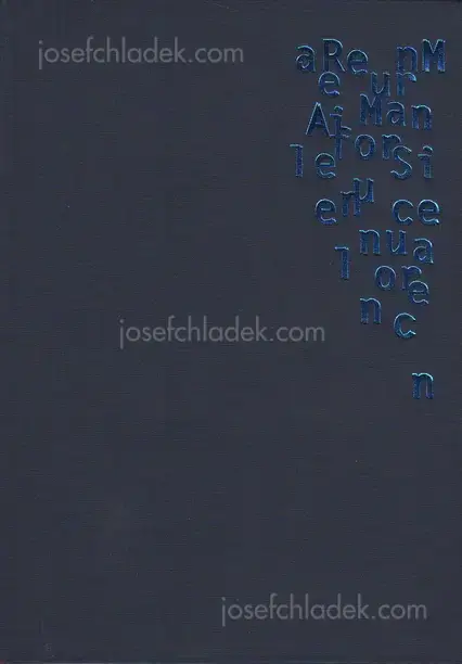 Cover of Rene Maurin - A Manual for Silence