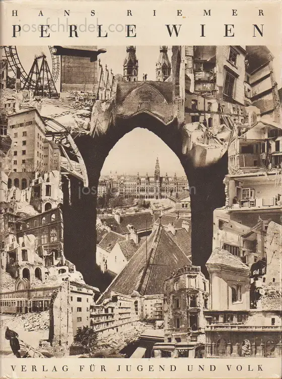 Cover of Hans Riemer - Perle Wien. Ein Bilderbuch aus Wiens schlimmsten Tagen