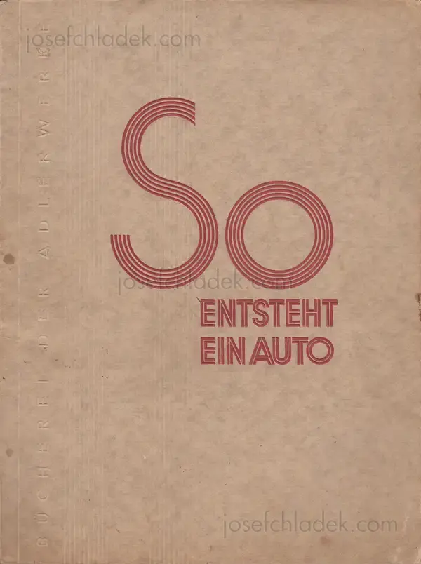 Cover of Paul Wolff - So entsteht ein Auto