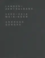 Andreas Gehrke - Landeszentralbank 2000 – 2016, Meiningen