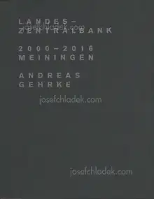 Cover of Andreas Gehrke - Landeszentralbank 2000 – 2016, Meiningen