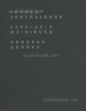 Cover of Andreas Gehrke - Landeszentralbank 2000 – 2016, Meiningen