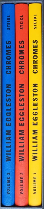 Book spine: William Eggleston - Chromes (Boxset)