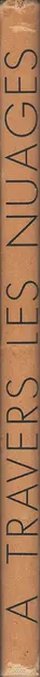 Book spine: Manfred Curry - A travers les nuages